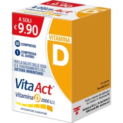 F&f Vita Act Vitamina D 2000ui 60 Compresse