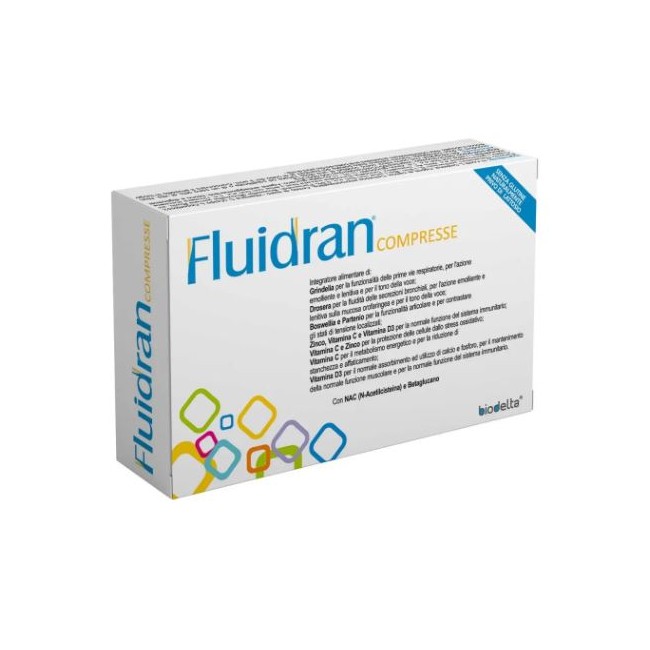 Biodelta Fluidran 30 Compresse