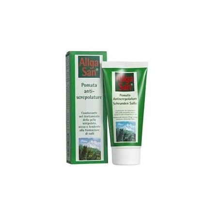 Allga San Pomata anti-screpolature notte per mani e piedi secchi 90 ml Allga San Pomata anti-screpolature notte per mani e piedi secchi 90 ml