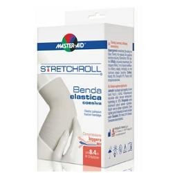 M-AID Stretchroll Benda Elastica Autobloccante per Medicazioni 4x400cm