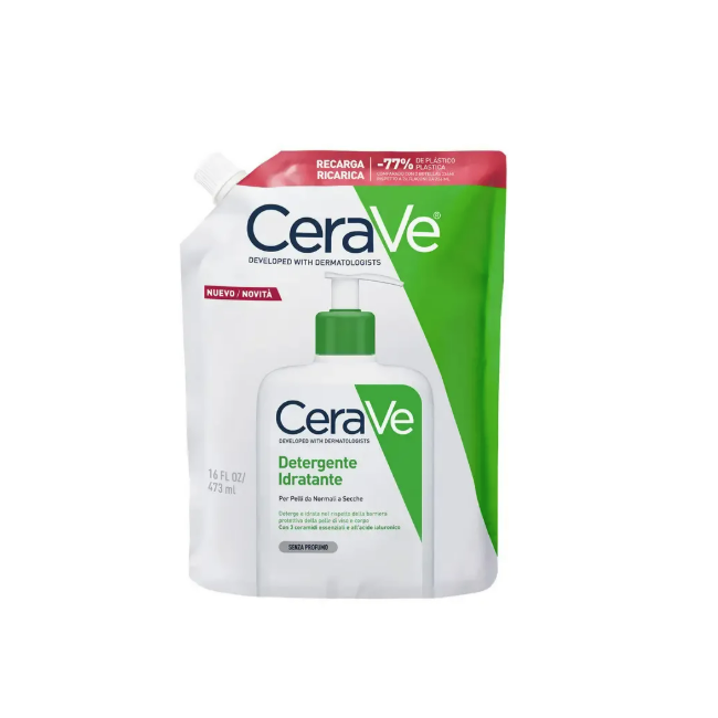Cerave Detergente idratante pelle normale e secca RICARICA 473 ML