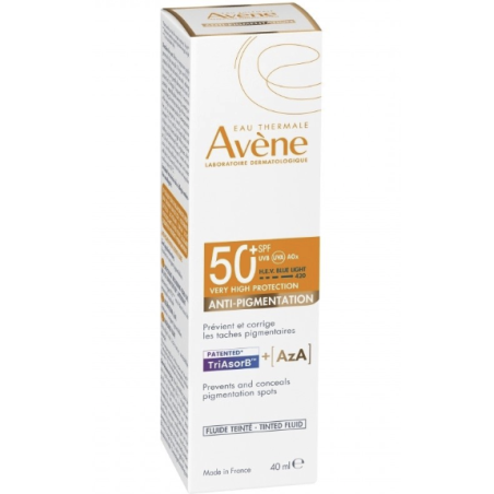 Avène Eau Thermale Avene Solare Fluido Col Antimacchie Spf 50+ 40 Ml