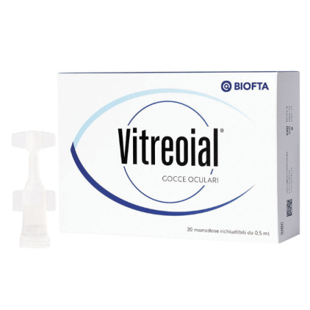 Bionativa Gocce Oculari Vitreoial 20 Monodose Richiudibili 0,5 Ml