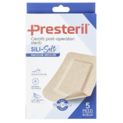 Corman Cerotto Presteril Sili-soft Skin Post Operatorio 9x15 Cm 5 Pezzi
