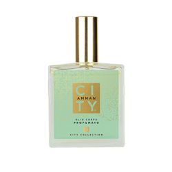 Flacone da 100 ml di olio corpo City Amman.