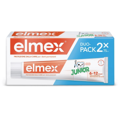 Elmex Junior DUOPACK - Dentifricio al Fluoro per Bambini dai 6 ai 12 Anni