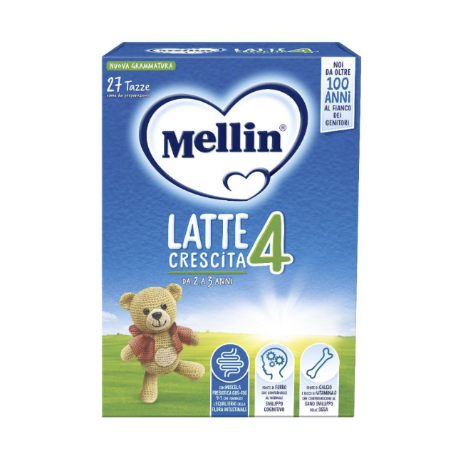 Danone Mellin 4 Latte 2 Buste Da 385 G
