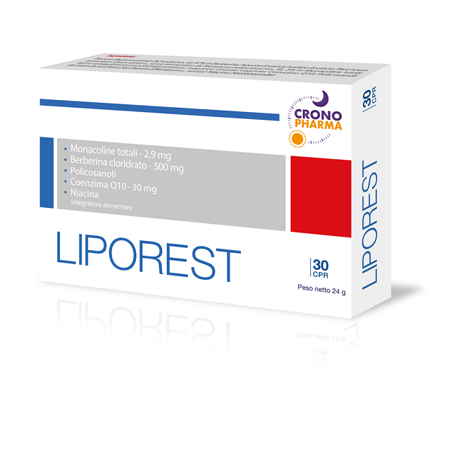 Crono Pharma Liporest 30 Compresse