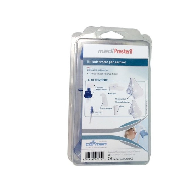 Corman Kit Nebulizzazione Medipresteril Universale