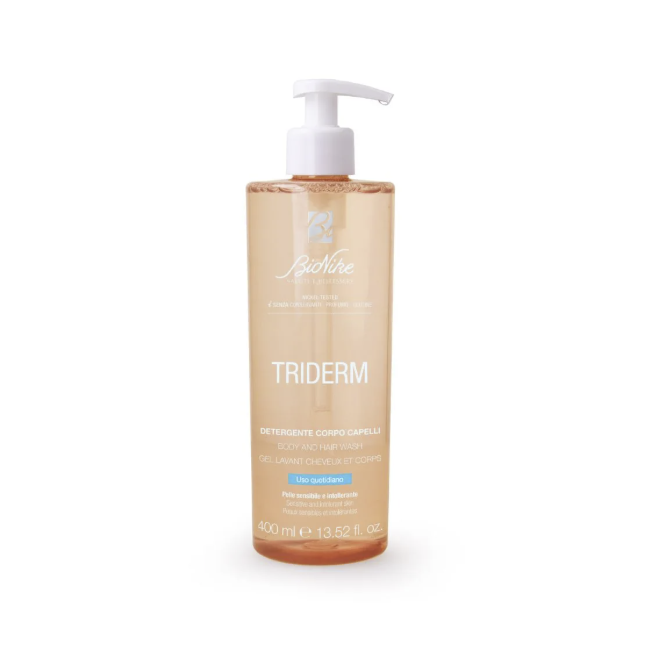 BioNike Triderm Doccia shampoo pelli sensibili e intolleranti 400 ml
