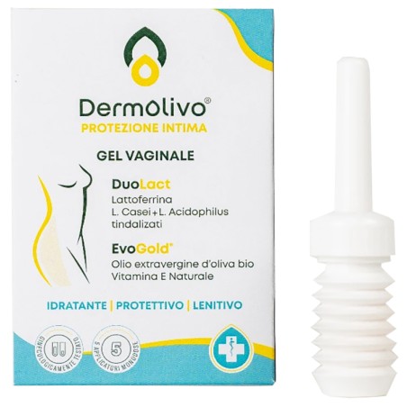 5 flaconi da 3 ml di Dermolivo Gel Vaginale.