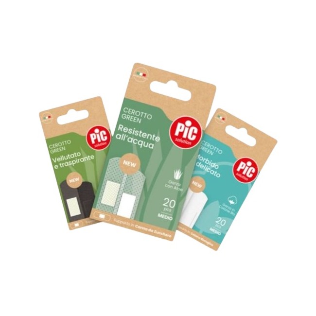 Theras Consumer Health Cerotto Pic Green Bambu' Aloe Mix 22 Pezzi