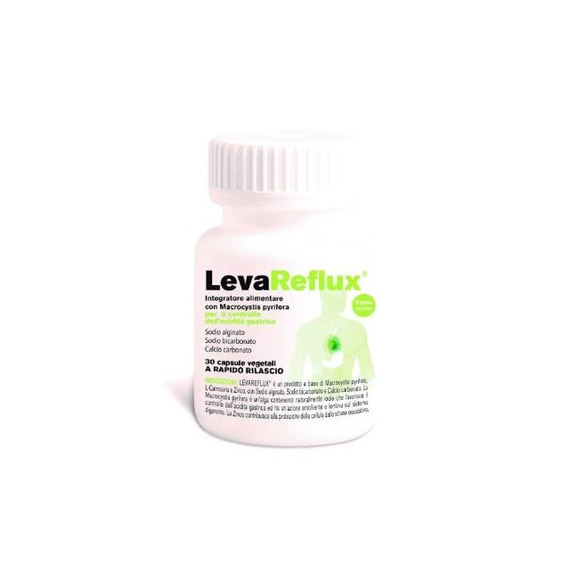Difass International Levareflux 30 Capsule Vegetali A Rapido Rilascio