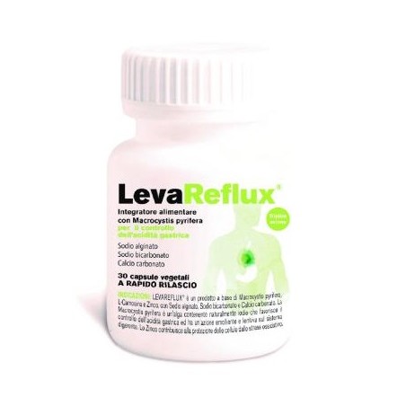 Difass International Levareflux 30 Capsule Vegetali A Rapido Rilascio