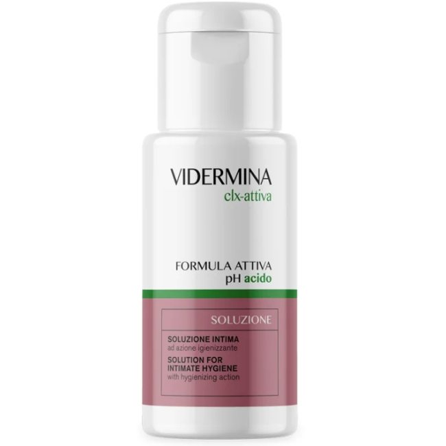 Vidermina CLX detergente intimo anti batterico travel size 100 ml Vidermina CLX detergente intimo anti batterico travel size 100 ml