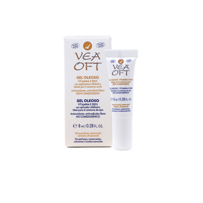Vea Oft Gel oleoso per il contorno occhi 100% vitamina E 8 ml