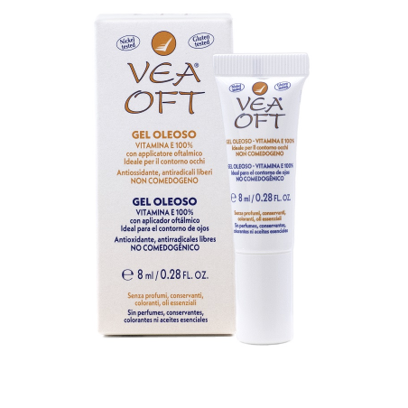 Vea Oft Gel oleoso per il contorno occhi 100% vitamina E 8 ml