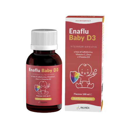 Inlinea Enaflu Baby D3 per le difese immunitarie dei bambini 150 ml