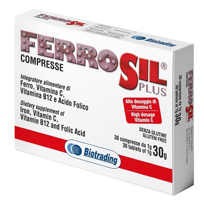 Biotrading Ferrosil Plus 30 Compresse
