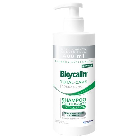 Giuliani Bioscalin Total Care Shampoo Fortificante Rivitalizzante 400 Ml Giuliani Bioscalin Total Care Shampoo Fortificante Rivitalizzante 400 Ml