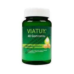 Confezione da 40 caramelle gommose di Integratore Lenitivo per Gola ViaTux