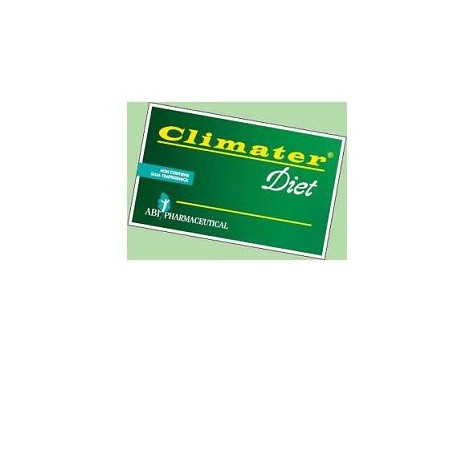 Climater Diet 20 Compresse - Integratore per la Menopausa Climater Diet 20 Compresse - Integratore per la Menopausa