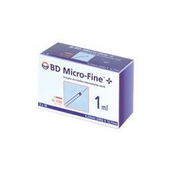 BD Micro-Fine 1ml - Siringa per insulina 30 pezzi