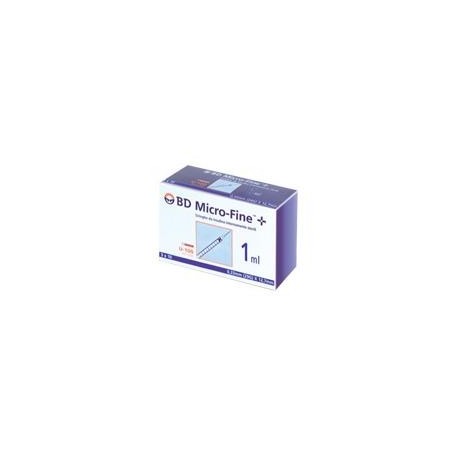 BD Micro-Fine 1ml - Siringa per insulina 30 pezzi