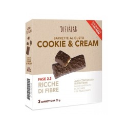 Confezione da 3 Barrette Natalizie Cookie & Cream da DietaLab