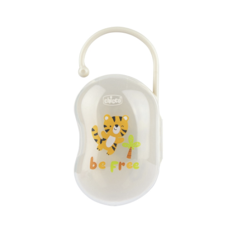 Chicco Porta Succhietto doppio neutro colore marrone 1 pezzo