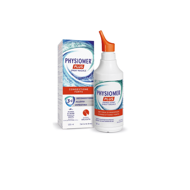 Physiomer Plus Spray nasale congestione forte 135 ml