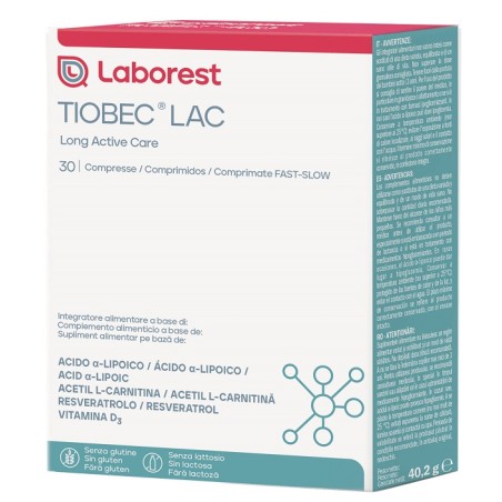 Uriach Tiobec Lac 30 Compresse