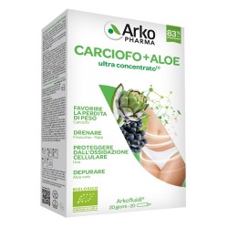 Arkopharma Arkofluidi Carciofo+aloe Vera 20 Flaconcini 200 G