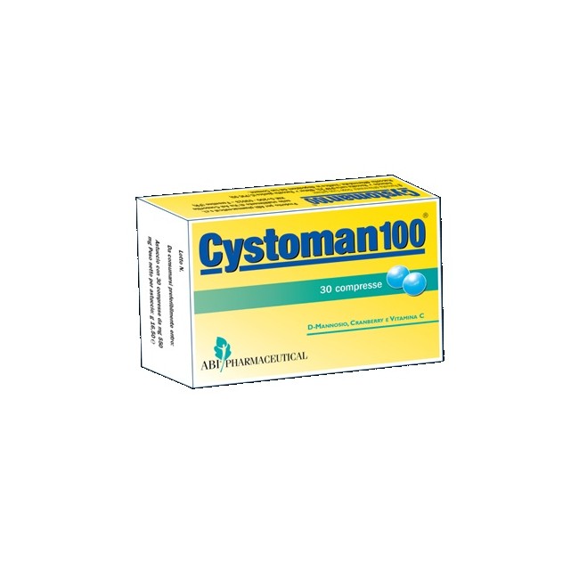 Abi Pharmaceutical Cystoman 100 30 Compresse