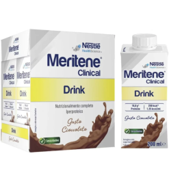 Meritene Protein Drink cioccolato iperproteica 4 da 200 ml
