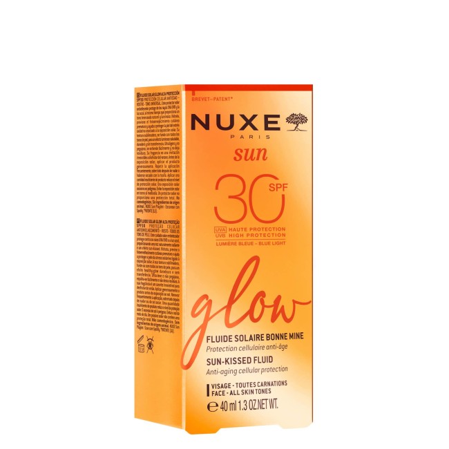 Nuxe Sun Fluido Solare Viso Glow illuminante spf 30 40 ml