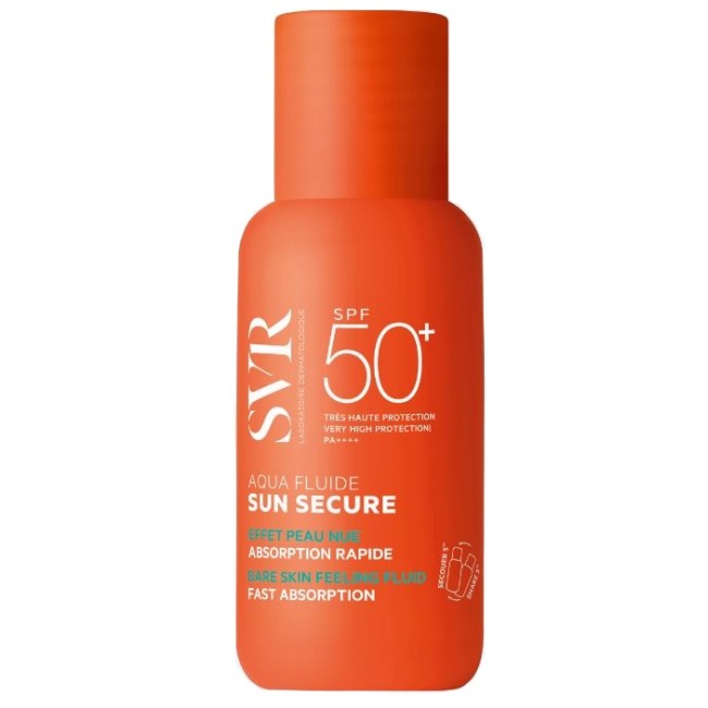 SVR Sun Secure Aqua Fluido SPF50+ fluido solare effetto pelle nuda 50 ml