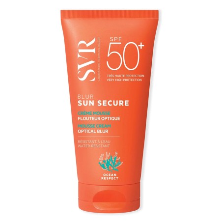 SVR Sun Secure Blur SPF50+ crema solare viso effetto uniformante 50 ml