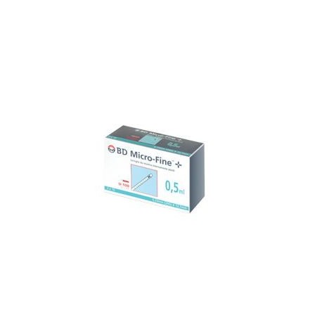 BD Micro-Fine +0,5ml G29 - Siringa per insulina 30 pezzi