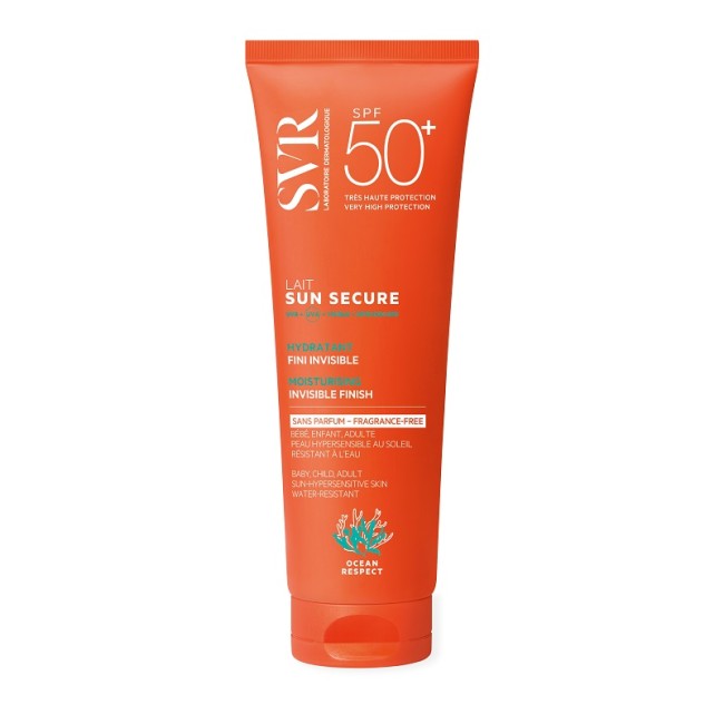 SVR Sun Secure Latte solare SPF50+ finish invisibile no profumo 250 ml