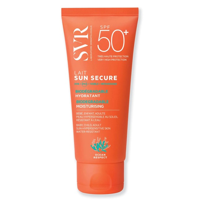 SVR Sun Secure Latte solare SPF50+ idratante biodegradabile 100 ml