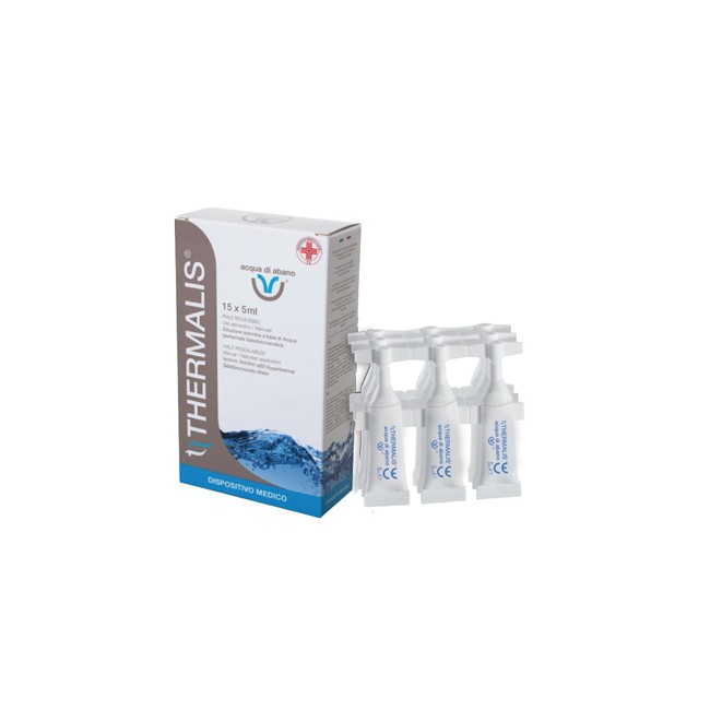 Thermalis Acqua Di Abano 15 Fiale Da 5 Ml Uso Aerosolico