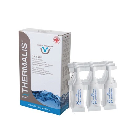 Thermalis Acqua Di Abano 15 Fiale Da 5 Ml Uso Aerosolico