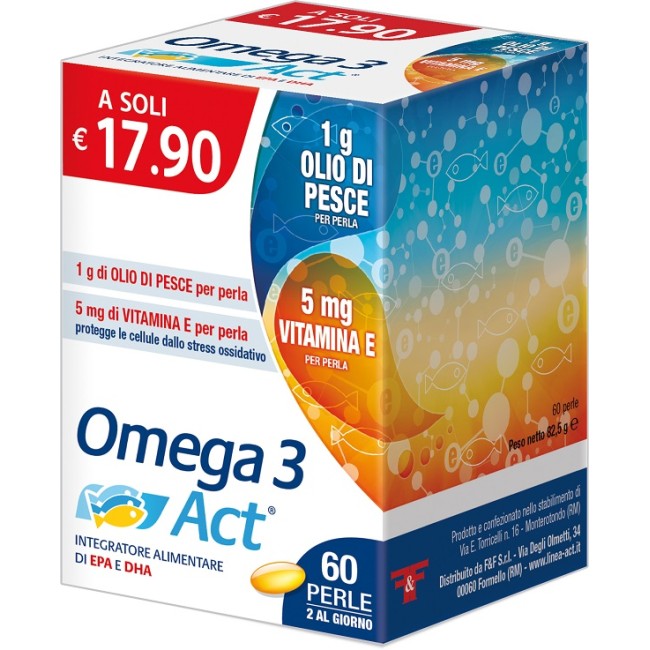 F&f Omega 3 Act 1g 60 Perle