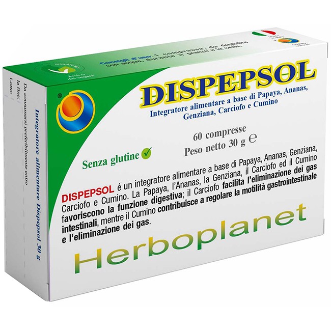 Herboplanet Dispepsol 60 Compresse Herboplanet Dispepsol 60 Compresse