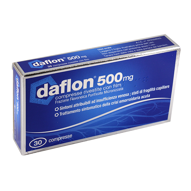 Gmm Farma Daflon 30 Compresse Rivestite 500mg Gmm Farma Daflon 30 Compresse Rivestite 500mg