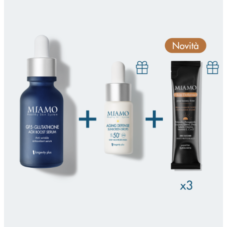 Miamo GF5-glutathione Rejuvenating Serum - Siero viso antirughe 30 ml Miamo GF5-glutathione Rejuvenating Serum - Siero viso antirughe 30 ml