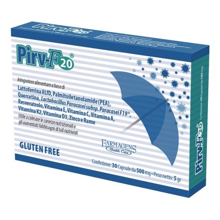 30 capsule di integratore Pirv F20.