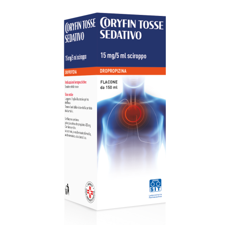 Sit Laboratorio Farmaceutico Coryfin Tosse Sedativo 15 Mg/5 Ml Sciroppo Dropropizina