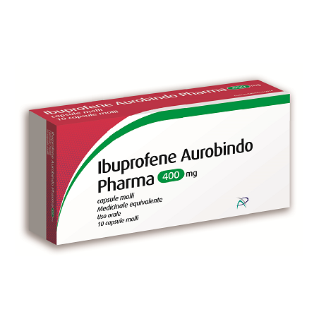 Ibuprofene Aurobindo Pharma 400 Mg Capsule Molli Medicinale Equivalente Ibuprofene Aurobindo Pharma 400 Mg Capsule Molli Medicinale Equivalente